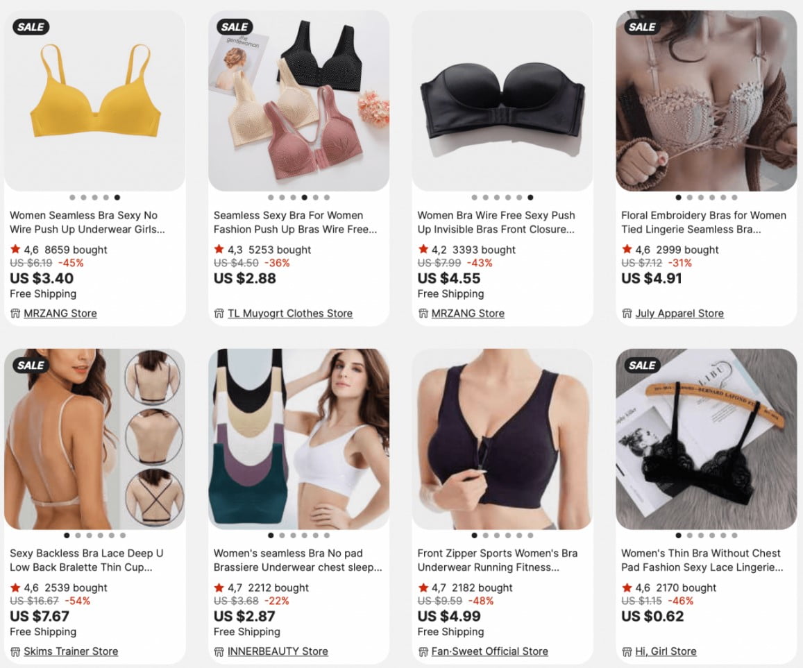 active bras dropshypnow.com