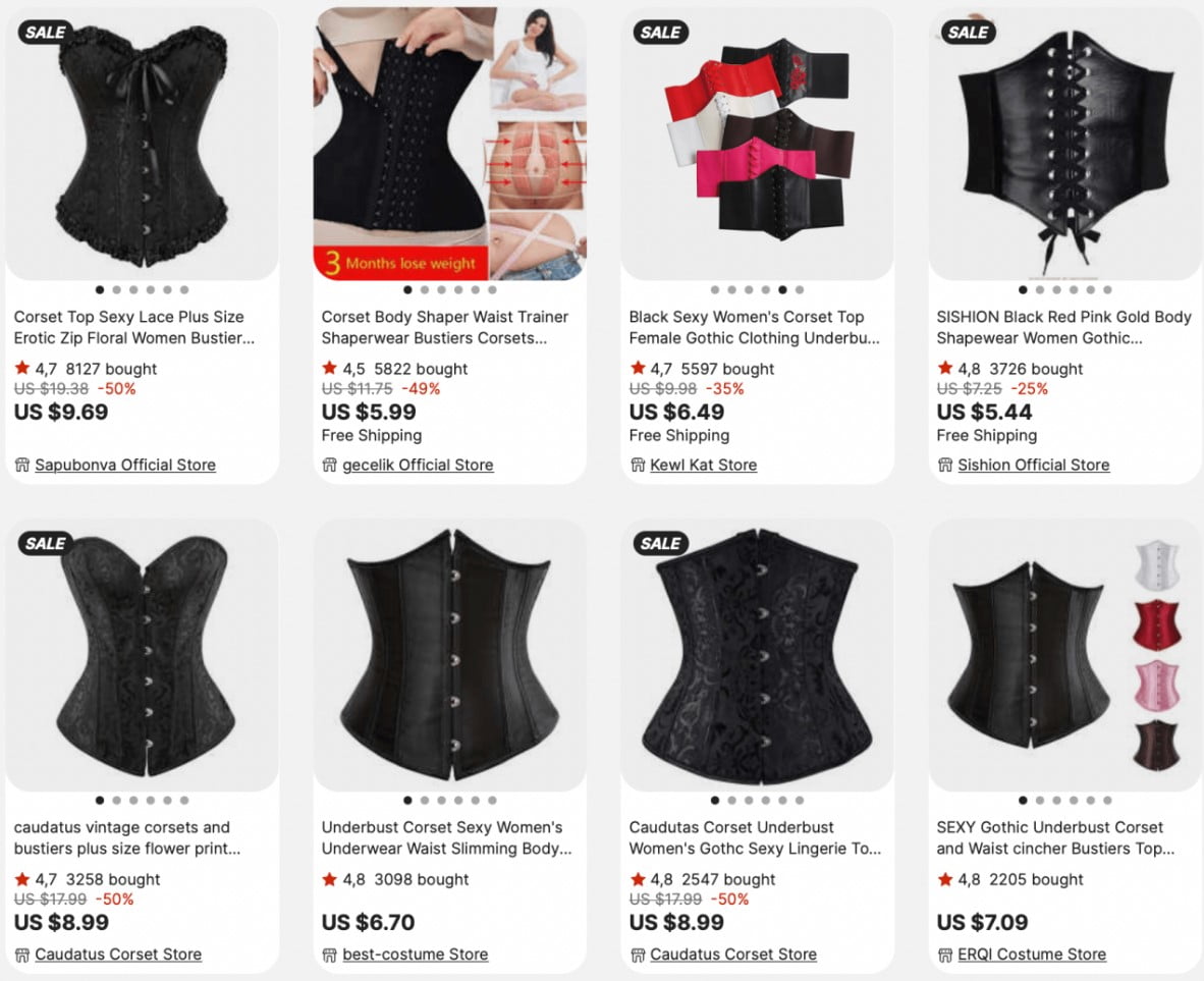 corsets dropshypnow.com